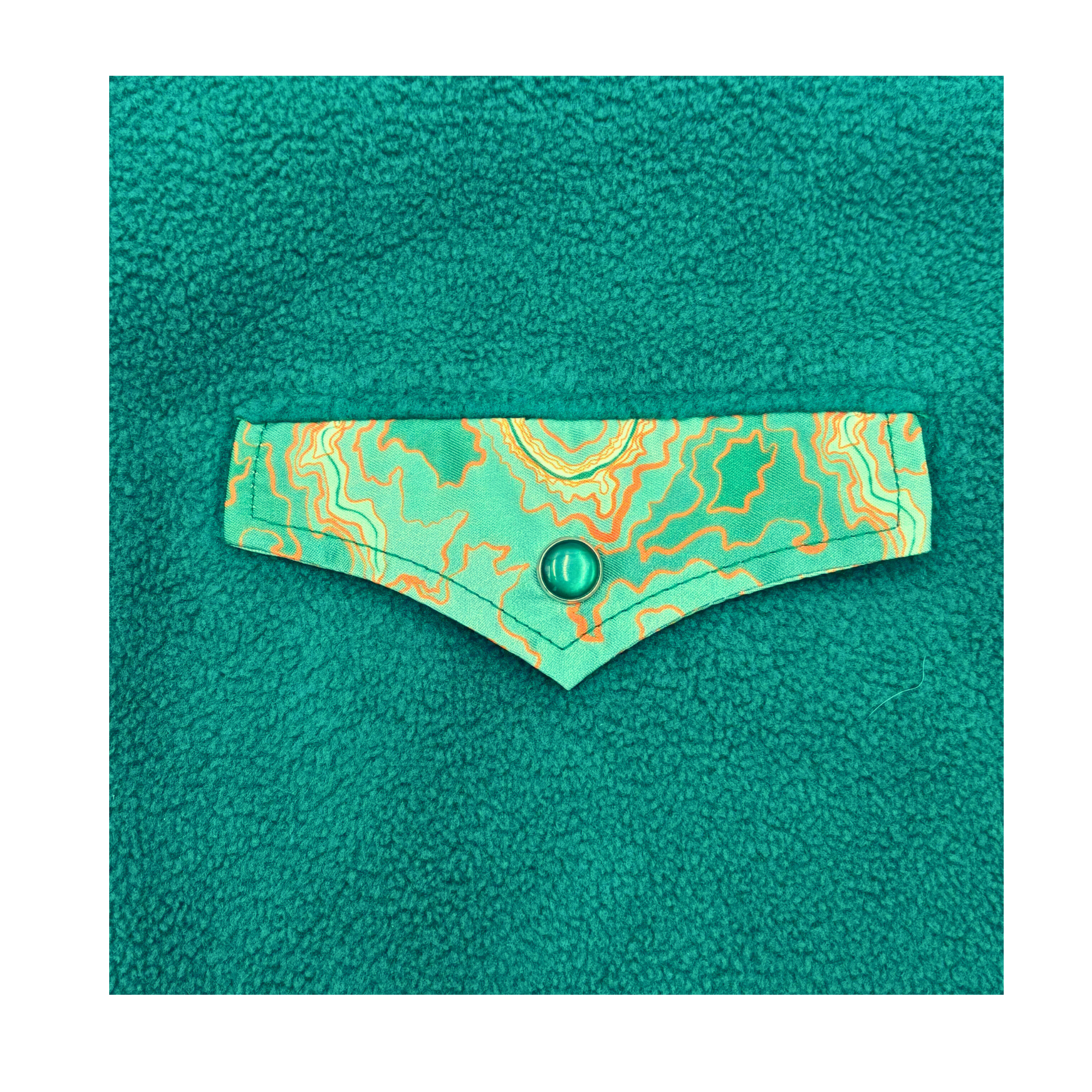 Georgie Leopard Print Fleece Pearl Snap — FunLuvin' Fleecewear